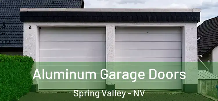  Aluminum Garage Doors Spring Valley - NV