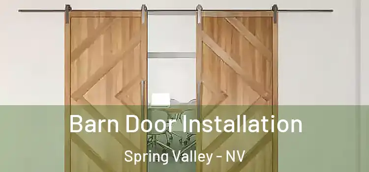  Barn Door Installation Spring Valley - NV
