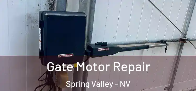  Gate Motor Repair Spring Valley - NV