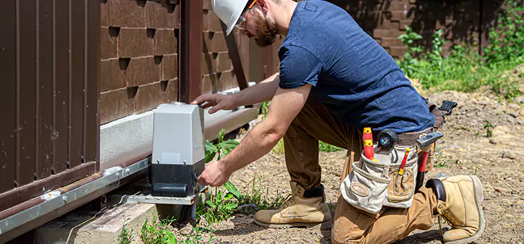 Electric Driveway Gate Installation Spring Valley